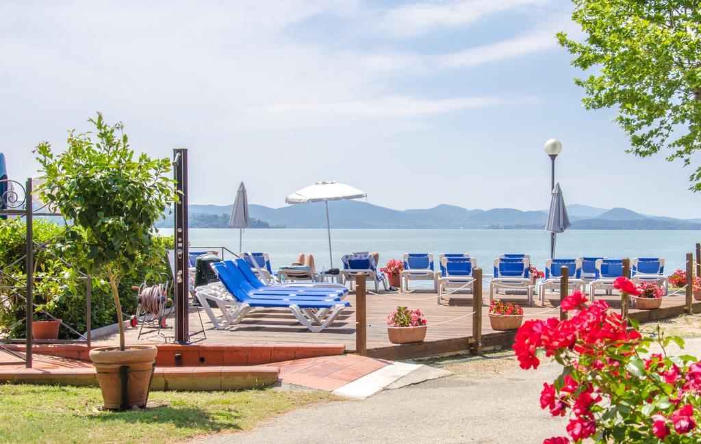 Hotel Kursaal Passignano sul Trasimeno Kültér fotó